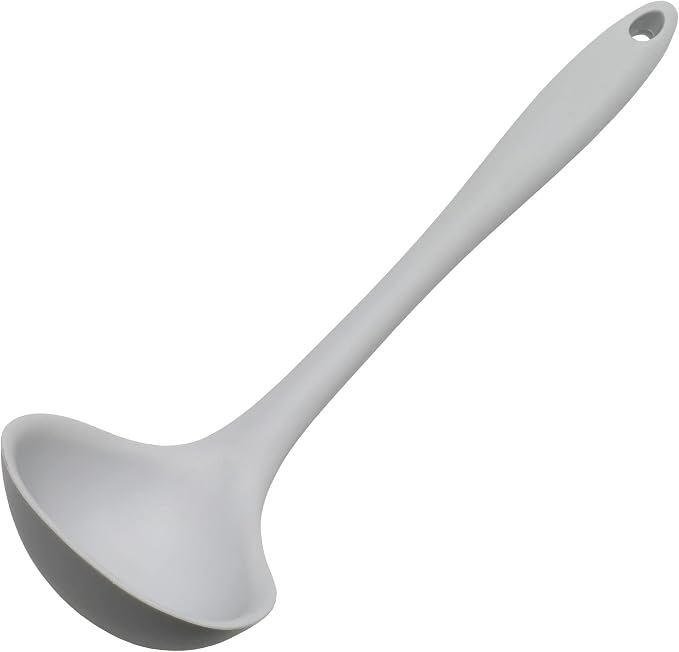 Chef Craft Premium Silicone Cooking Ladle, 11.25 inch by ChefCraft