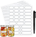 Spice Labels Stickers,Waterproof Pantry Labels for Mason Jars,Food