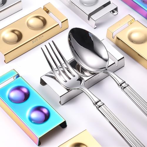 Cutlery Rests Stand for Chopsticks Spoon Fork Knife Rest Rack 304