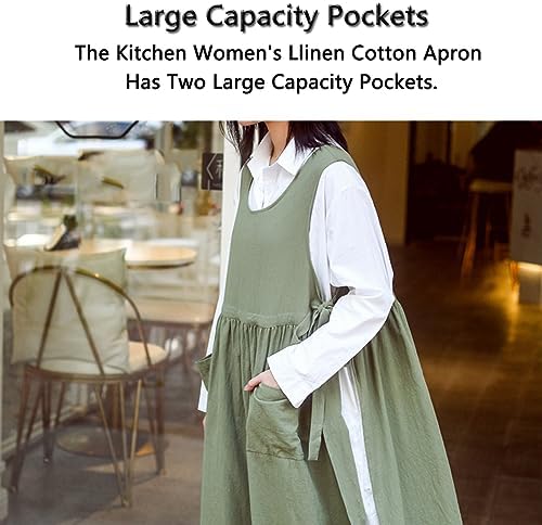Apron for Women with Pockets Plus Size, Extra Size Adjustable Chef