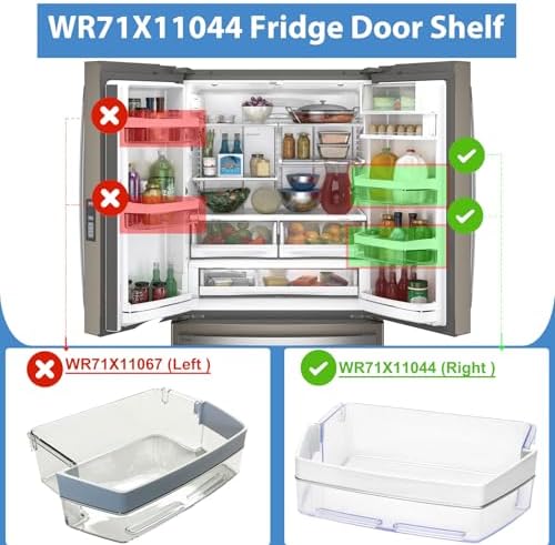 WR71X11044 WR71X11059 Refrigerator Door Bin for GE Refrigerator Door