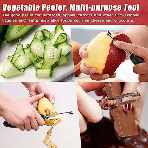 #1071 Vegetable Peeler, Stainless Steel Fruit Potato Peeler, Swivel