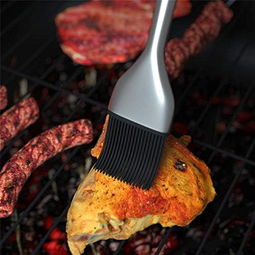 5Pcs Silicone Basting Brushes Heat Resistant BPA Free Stainless Steel