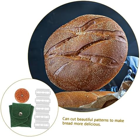 LIFKOME Bread Cutter with Replaceable Blades Scoring Tool Set for
