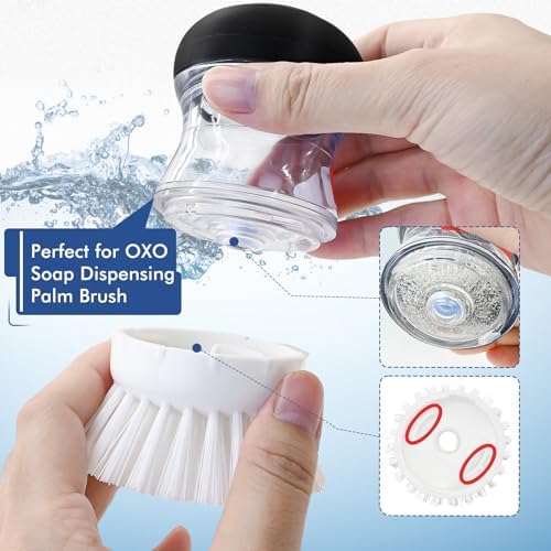 Palm Brush Refills for OXO Soap Dispensing Dish Brush