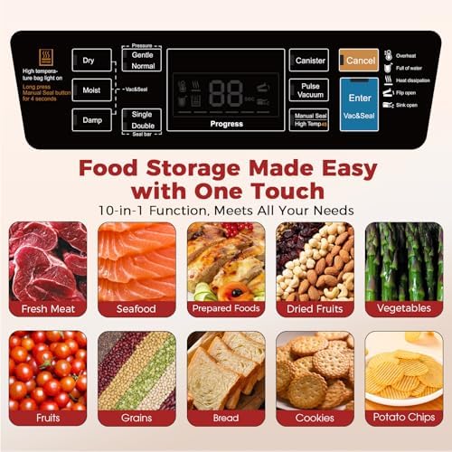 230W 95KPa Vacuum Sealer for Food