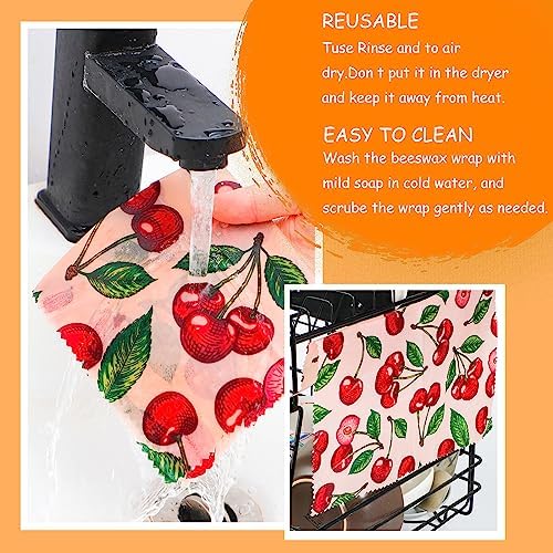 11 Pack Reusable Beeswax Food Wraps