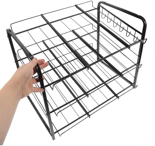 Stackable Can Storage Rack for Pantry Kitchen Pantry Organization