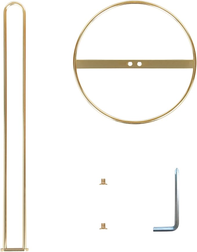 Gold Paper Towel Holder Countertop, Kitchen Paper Towel Stand Holder - Image 5
