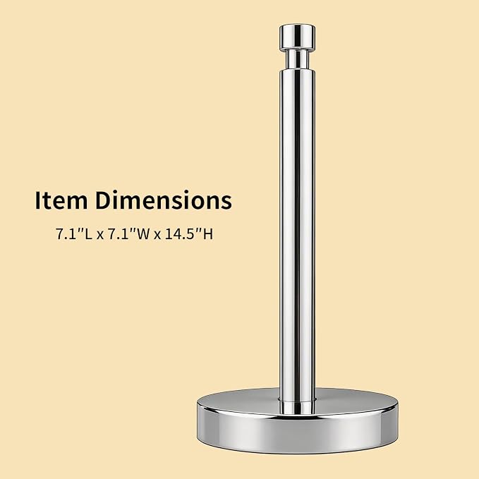 YUMORE Paper Towel Holder Countertop, Paper Towel Holder - Image 7