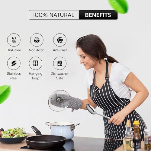 Stainless Steel Cooking Utensils Set, 9-Piece