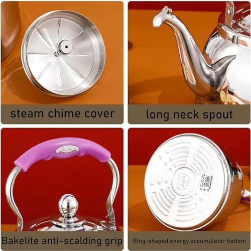 Tea Kettle, 5.5L, 304 Stainless Steel