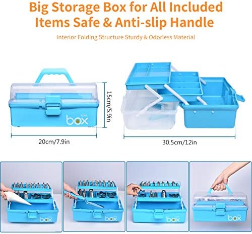Cake Decorating Tools Supplies Kit: 236pcs Baking Accessories with