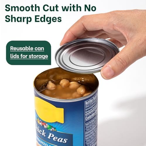 Beneno Side Cut Manual Can Opener, Smooth Cut with No Sharp Edges