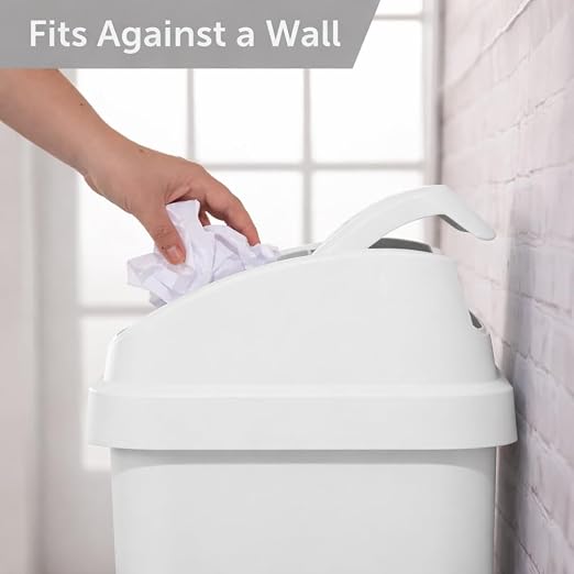SKYREN Kitchen Trash Can 13.1 Gallon Plastic Garbage Bin - Image 4