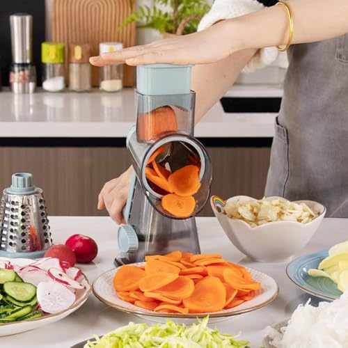 Rotary Cheese Grater with Handle