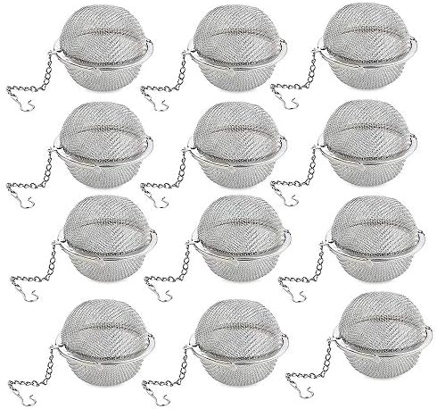 GOLF Tea Infuser,Extra Fine Mesh Tea Cup Filter Silicone Handle