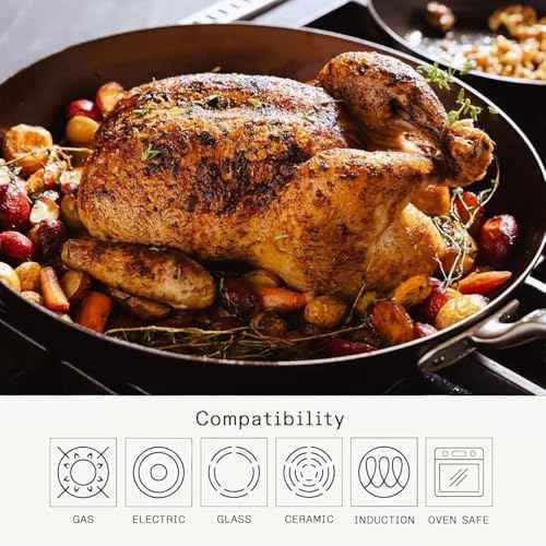 Made In Cookware - Seasoned 12" Carbon Steel Frying Pan - Professional