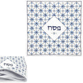 The Dreidel Company Embroidered Passover Matzah Cover for Passover