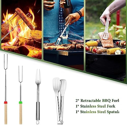Stainless Steel Camping Cooking Utensil Set