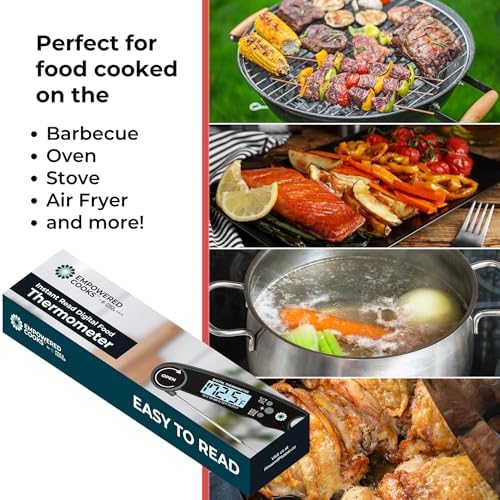 Cathy Yoder Digital Meat Thermometer, Instant Read