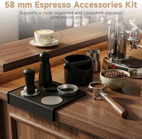 6 PCS Espresso Accessories Kit,58mm Espresso Tool Kit