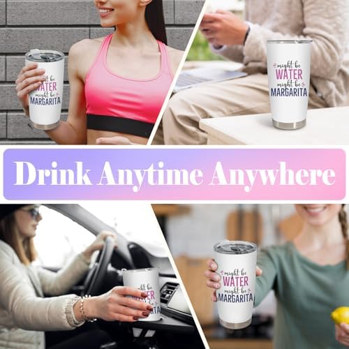 Margarita Gifts for Women Tumbler, Gifts for Cocktail Lovers Stainless
