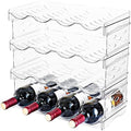 Stackable Wine Rack,Wine Bottle Holder for Inside Cabinet,for
