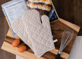 Elegant 100% Cotton Bistro Stripe Collection: Tablecloth, Chairpad