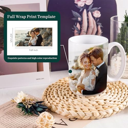 Joyclub Sublimation Mugs 15 oz Coffee Mugs Bulk 12 Pack Tazas Para