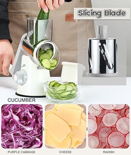 Ourokhome 4-Blade Vegetable Spiralizer