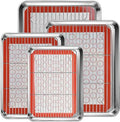 CEKEE Stainless Steel Baking Sheet Pan Set, 12-Piece