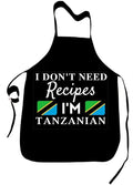 I Don't Need Recipes Novelty Chef Kitchen BBQ Apron Barber Chef Bib BBQ Kitchen by FaceYee