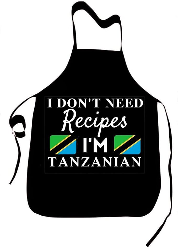 I Don't Need Recipes Novelty Chef Kitchen BBQ Apron Barber Chef Bib BBQ Kitchen by FaceYee