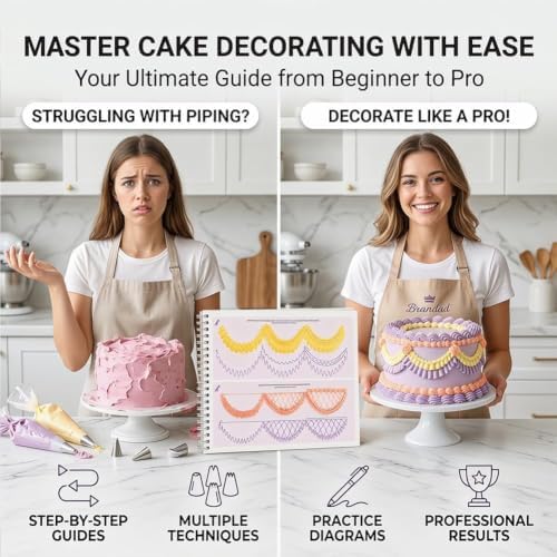 Cake Practice Decorating Board with Adjustable Stand Thickened