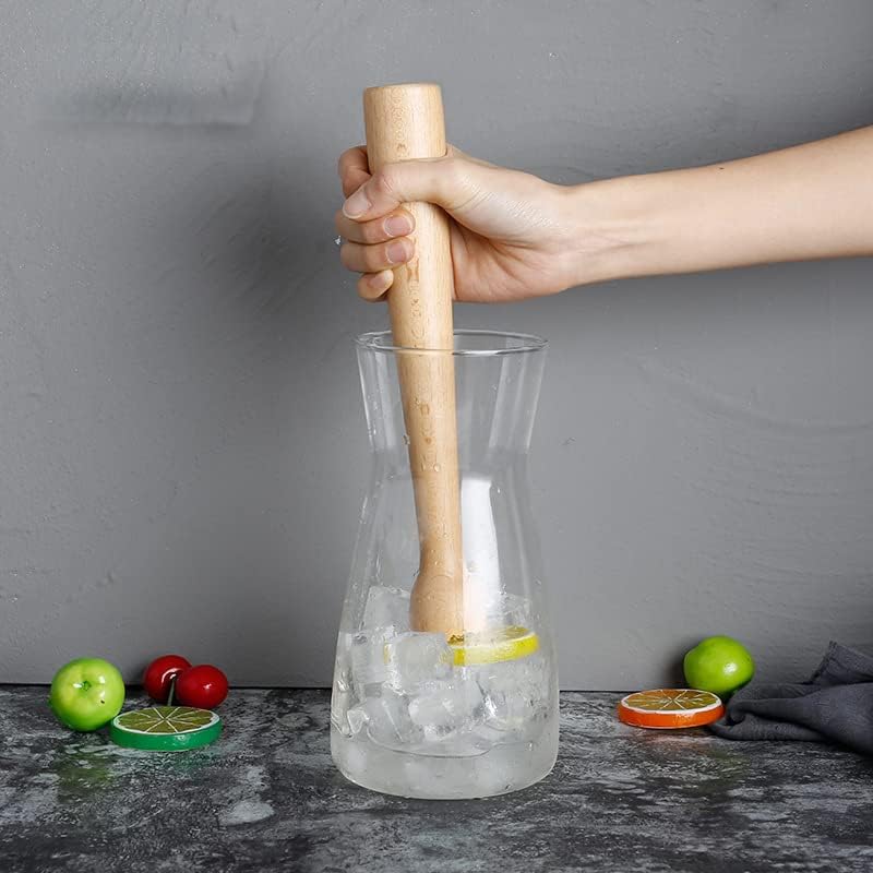 Wooden Muddler for Cocktails 10 Inch