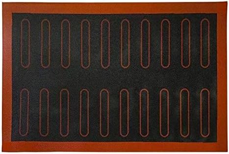 18/20/44 Eclair Pastry Non Stick Silicone Mat Baking Liner Sheet