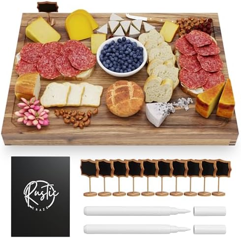 Extra Large Acacia Wood Cutting Board, 33 x 24 Inches