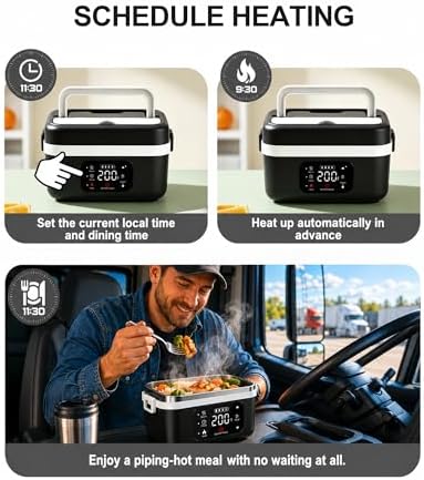 1L 16000mAh Rechargeable Cordless Electric Lunch Box