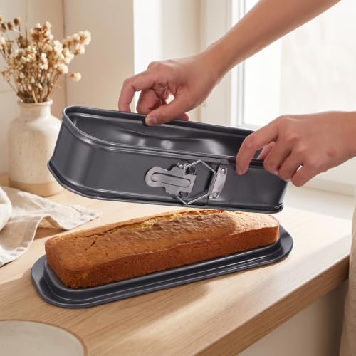 2 Pack 12“ Oval Springform Pan Carbon Steel Nonstick