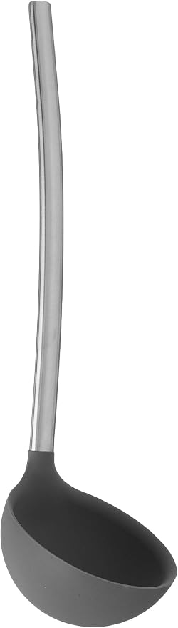 Tovolo Silicone Ladle With Stainless Steel Handle Deep Soup Ladle by Tovolo