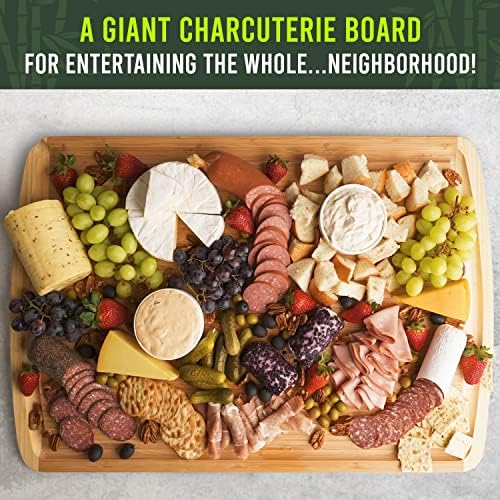 36 x 24 Inch Bamboo Cutting Board