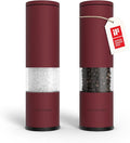 LARS NYSØM Salt and Pepper Grinder Set Manual, Stainless Steel Salt and Pepper by LN