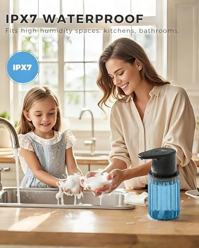 Automatic Foaming Soap Dispenser, USB Rechargeable