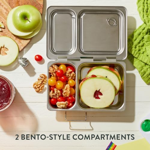 PlanetBox Recycled Shuttle Stainless Steel Lunch Box