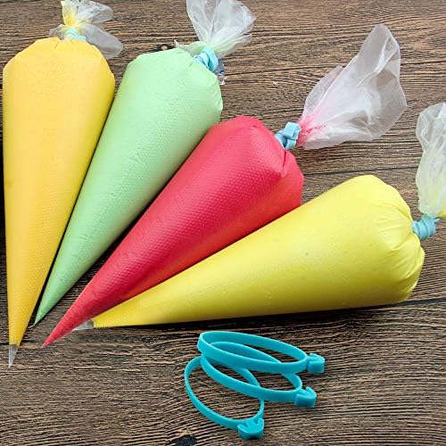 Weetiee Pastry Bag - 100 Pieces 16 Inch [Extra Thick] Disposable