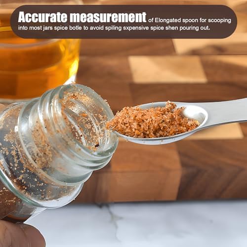 SHIKORI Magnetic Measuring Spoons Set(Multicolor-8 Pcs)