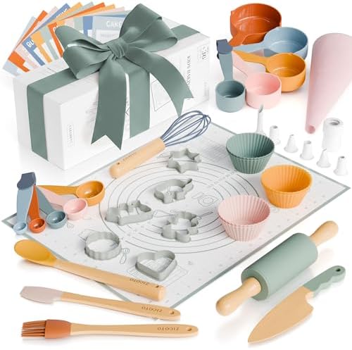 Wooden Baking Set for Kids