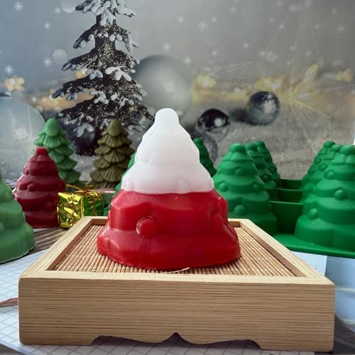 3D Christmas Tree Silicone Mold, Xmas Tree Pan Silicone Molds