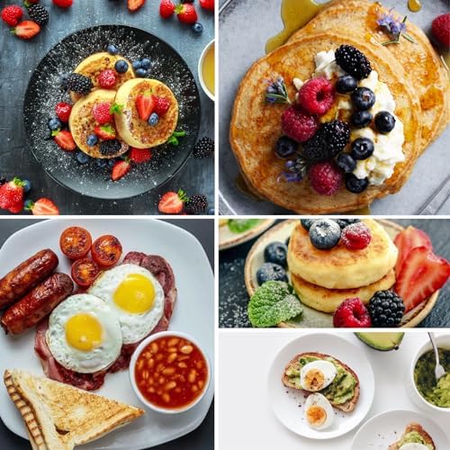 RICHSC-PAN Crumpet Rings, 16Pack Nonstick English Muffin Ring.